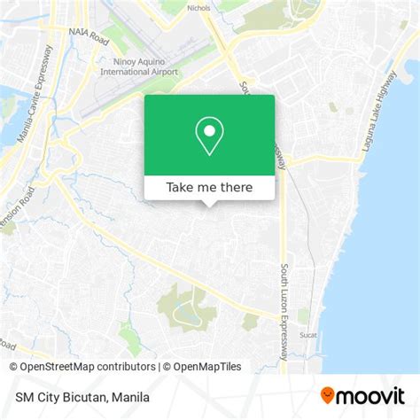 How to get to Sm City Bicutan in Parañaque by bus or .